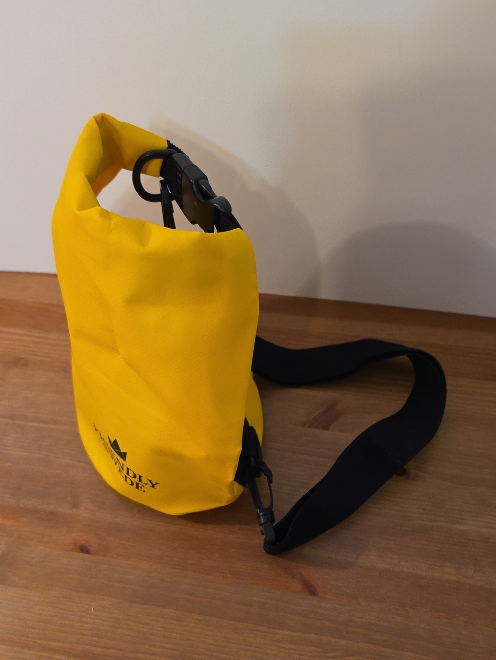The Friendly Swede Yellow Waterproof Roll-Top Dry Bag - Picture 5 of 6